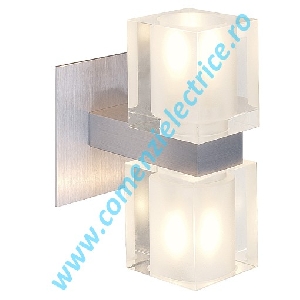 Lampa de perete KOKO II G9 aluminiu satinat