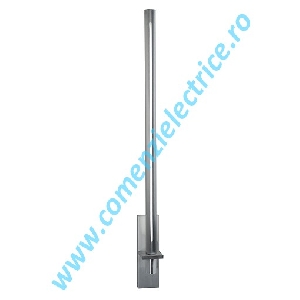 Lampa de perete WL 160 T5 aluminiu satinat T5 21W