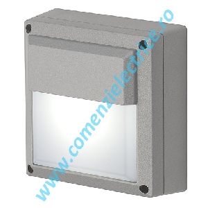 Lampa de perete WL 172 GX53 gri argintiu 11W