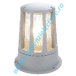 Lampa exterior CONE E27 ELT gri argintiu