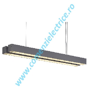 Lampa pendul PD 102 T5  gri argintiu 2xT5 54W