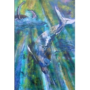 Balene Abstracte (41 x 61 cm)