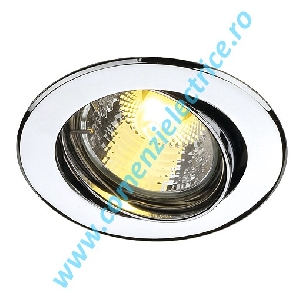 Plafoniera GU/GZ 10 TURNO downlight crom