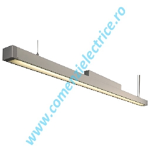 Q-LINE SINGLE plafoniera 1x35W alu-natural & grey capat