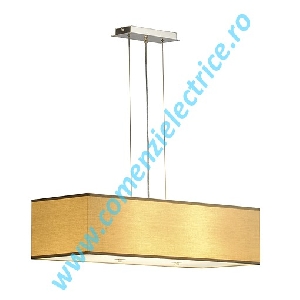 SOPRANA lampa pendul  PD-1 bej textil 4xE27