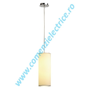 SOPRANA lampa pendul PD-3 alb textil E27