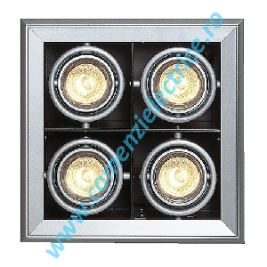 Spot AIXLIGHT MOD 4 MR16 gri argintiu 12V