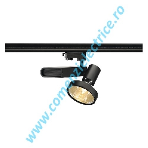 Spot SLEEK G12 negru incl. 48Ã?Â° Reflector