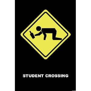 Student Crossing (61 x 91 cm)