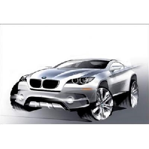 BMW X6 Concept (91 x 61 cm)