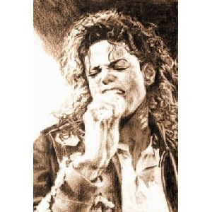 Michael Jackson - drawing (61 x 91 cm)