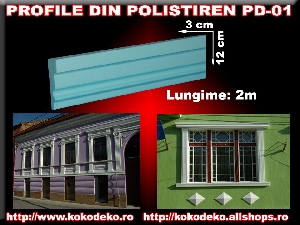 Profil din polistiren PD-1