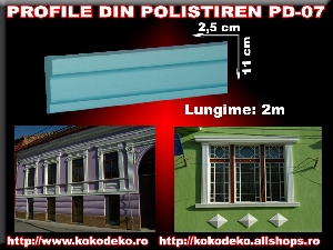 Profile din polistiren PD-07