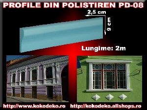 Profile din polistiren PD-08