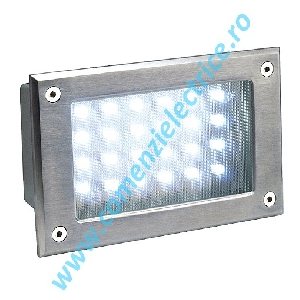 Aplica de exterior BRICK LED 24 alb