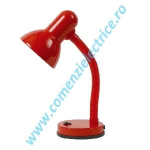 Lampa de birou LORA HR-DF5-RE rosie