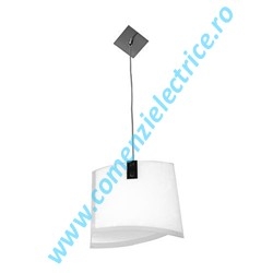 Lampa suspendata TOLDO 11 crom satin/alb LW-TO1172-13