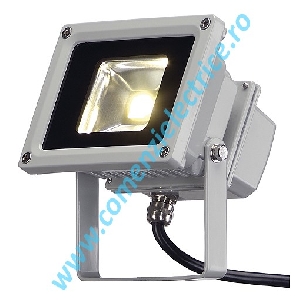 LED OUTDOOR BEAM gri argintiu 10W alb cald 120Â°