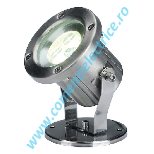 NAUTILUS LED 304 B 3x1W alb