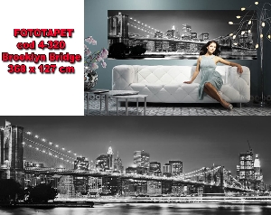 Fototapet KOMAR cod 4-320 Brooklyn Bridge