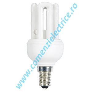 Bec fluorescent compact 4U MINI XEU48-11X E14/K