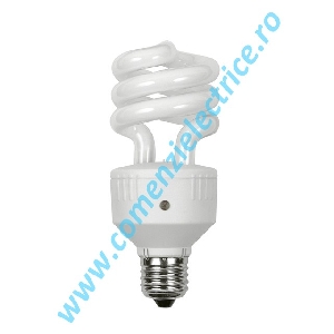 Bec fluorescent compact SENSORSPIRAL ETU-CSS 20W E27/K