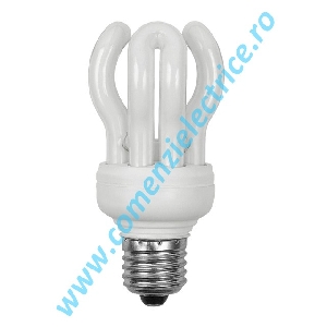 Bec fluorescent compact SUPERSHAPE BH4-15W E27/K