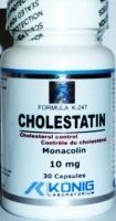 CHOLESTATIN 10 mg Reducere Colesterol 30 cps