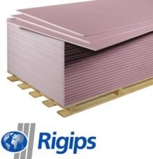 Placa gips-carton ignifuga 12.5 mm RIGIPS