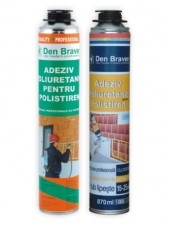 ADEZIV POLIURETANIC PENTRU POLISTIREN DEN BRAVEN 870ML