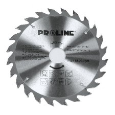 DISC CIRCULAR PENTRU LEMN CU DINTI VIDIA 130MM / 24D.