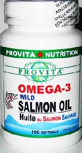 OMEGA 3 ULEI DE SOMON SALBATIC DE PACIFIC 100 gelule 1000 mg