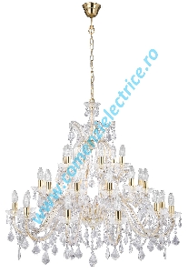 Candelabru Marie Therese 1214-30 auriu 30x60W E14