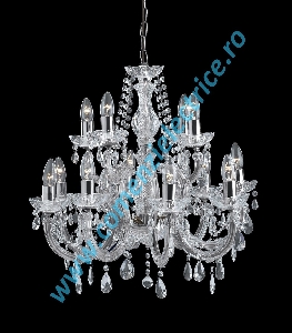 Candelabru Marie Therese 399-12 crom 12x60W E14