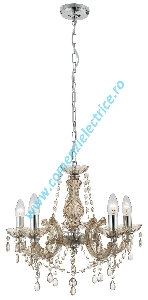 Candelabru Marie Therese marou 5x60W  699-5MI