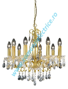 Candelabru Sienna auriu 8x60W E14 8848-8GO