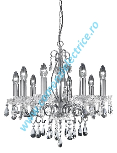 Candelabru Sienna crom 8x60W E14 8848-8CC