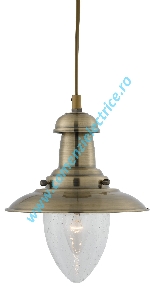 Pendul Fishermans 5787AB bronz antic 1x60W E27