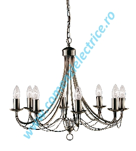 Lustra Maypole 6348-8AB aur antic 8x60W E14