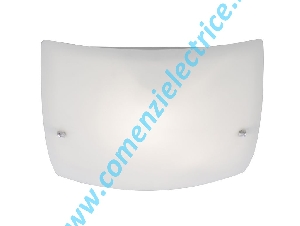 Plafoniera Flush 3x60W E27 alb 8709-52