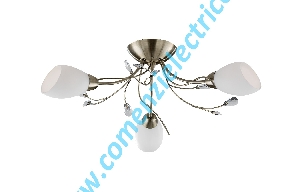 Plafoniera Gardenia 1763-3AB aur antic 3x40W E14