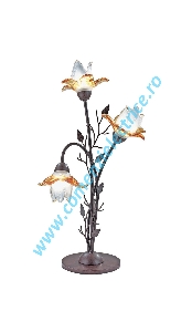 Veioza Orchid marou 3x40W G9