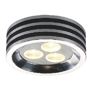 Spot ZEBLED ROUND,3x1W,lumina calda