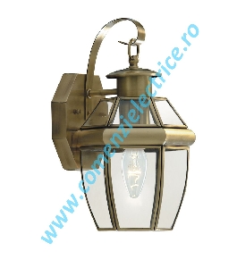 Aplica Outdoor Lighting bronz antic 1x60W E14