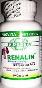 RENALIN Guta Pietre la Rinichi Detoxifiant 60 capsule