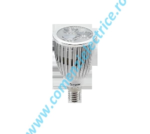 BEC LED3X2 230VAC 6W E14 6000K ALB RECE 65X50