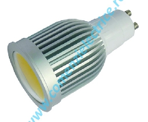 BEC LEDCOB 5W GU10 4000K ALB 85X50