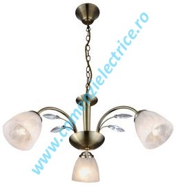 Pendul Romantica beige 3x40W E14 997119-3