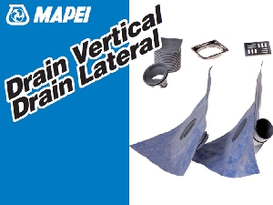 Sifon de pardoseala MAPEI DRAIN LATERAL