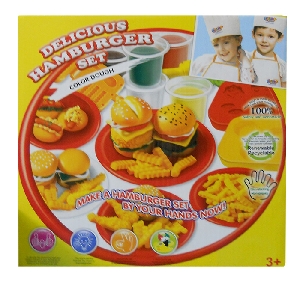 Set plastilina Delicious Hamburger 0007